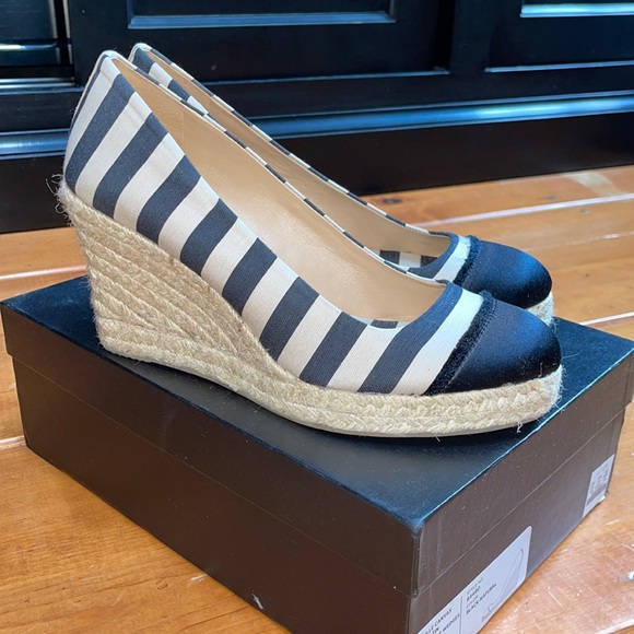 NEW JCrew espadrille wedge sandals - Picture 1 of 7